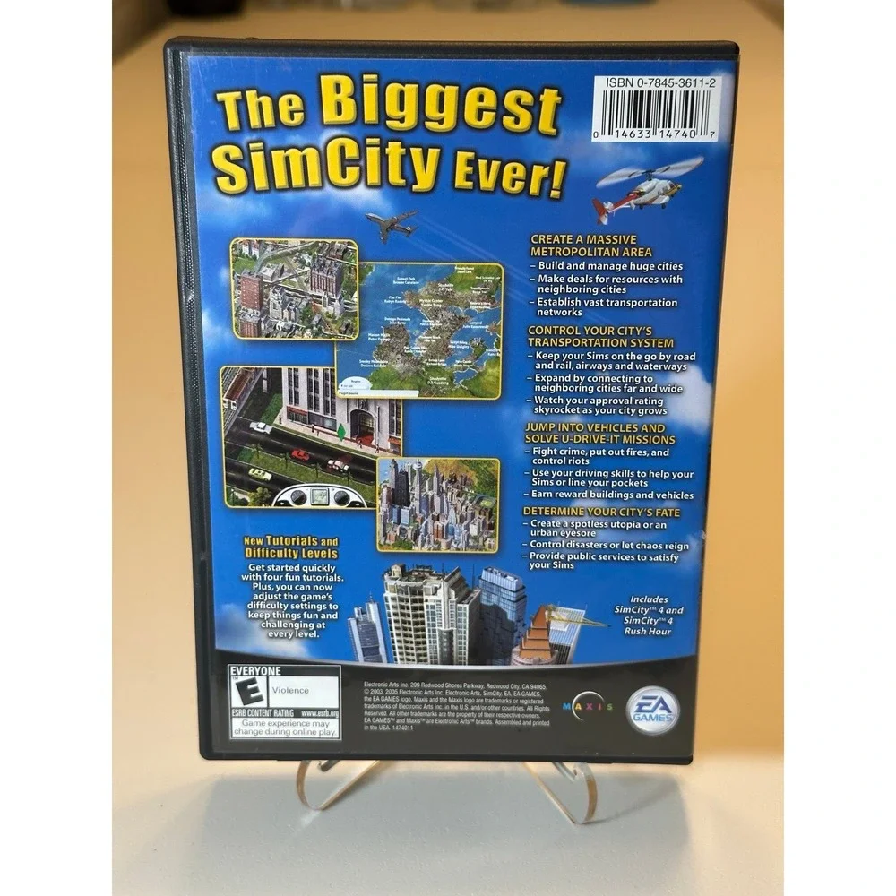 Sim City 4 Deluxe‎ Edition - PC CIB
